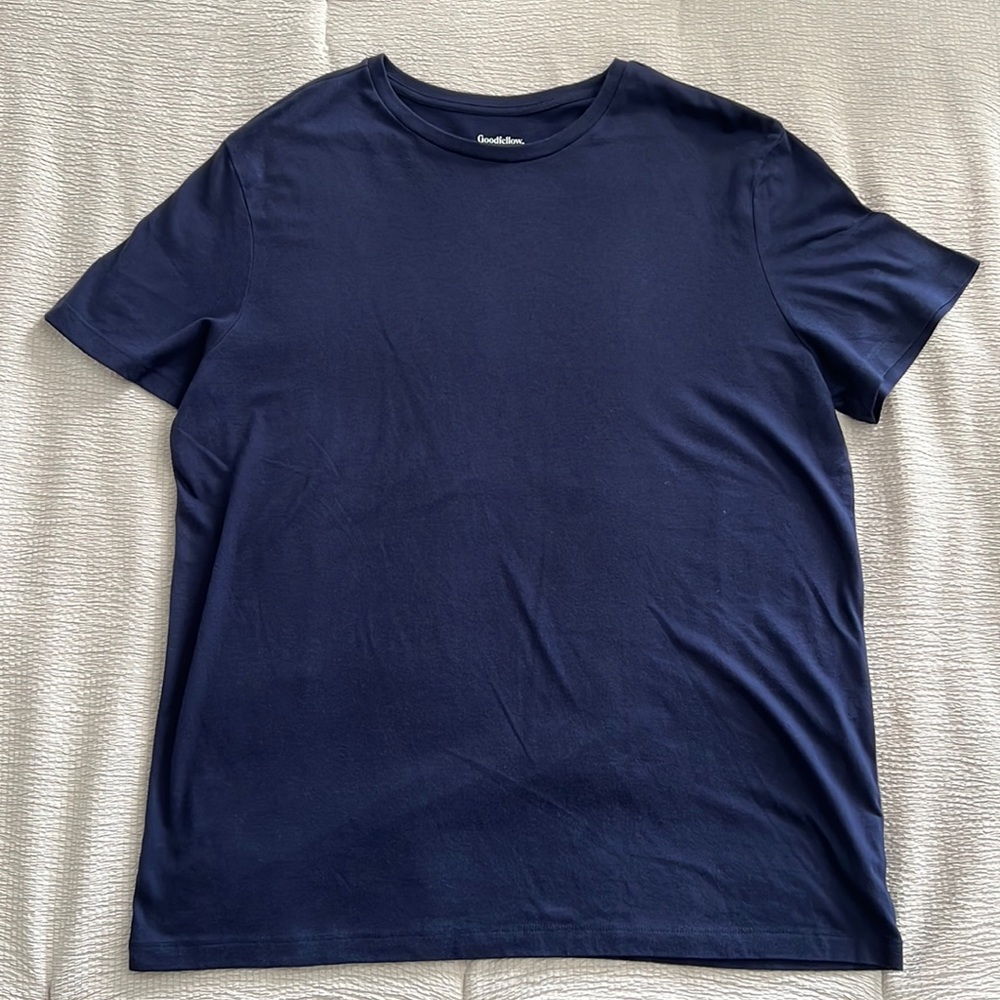 Goodfellow&Co Lyndale Tee| Standard | Xavier Navy | Large | New Condition